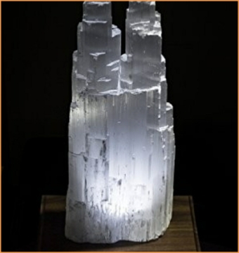 Selenite Crystal Lamps