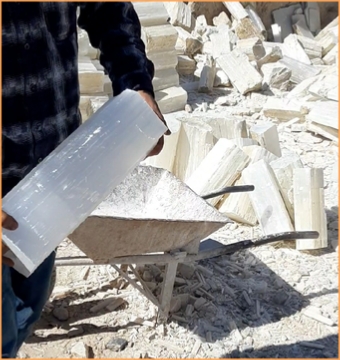 Rough Selenite Crystals