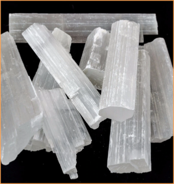 Rough Selenite Crystals