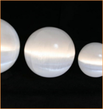 Spheres Selenite Crystals