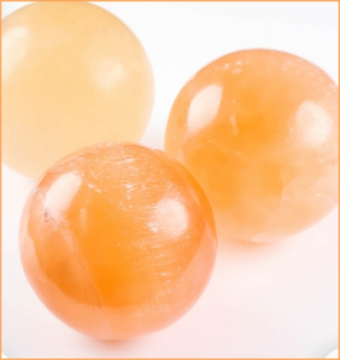 Spheres Selenite Crystals