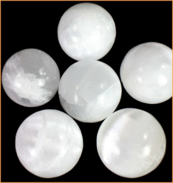 Spheres Selenite Crystals